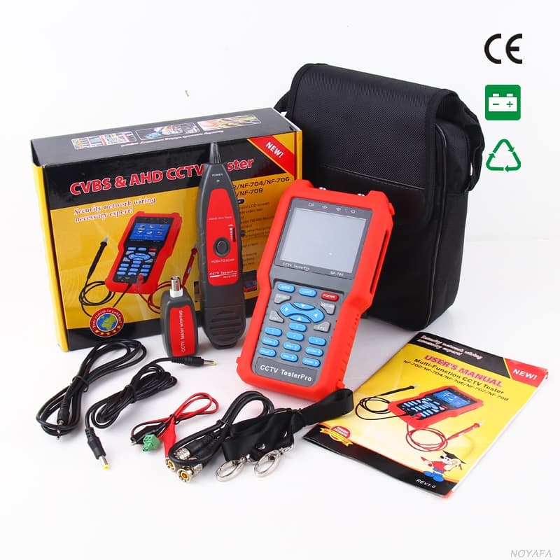 CCTV Monitor Tester Locate Metal Cables Wire Map